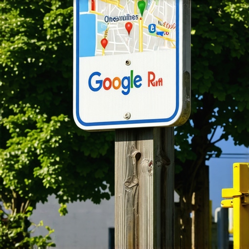 Local business with high Google Maps ranking and community engagement