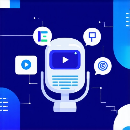 Infographic showing data flow, tools, and strategies for AI-driven local SEO and voice search in 2024