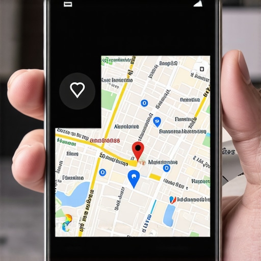 Augmented reality overlays enhancing Google Maps local search experience