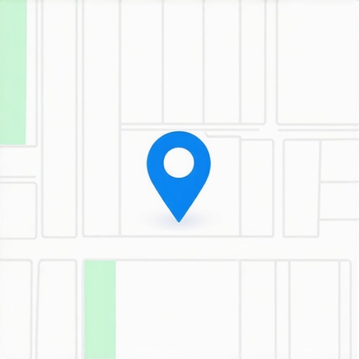 A digital map interface displaying local search analytics and insights