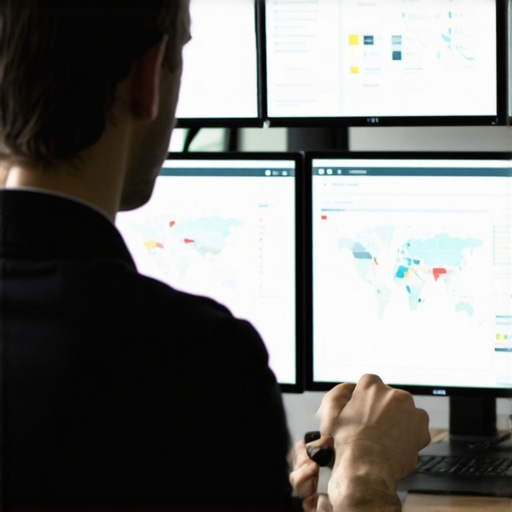 SEO strategist reviewing map optimization data and local search rankings