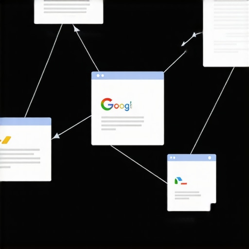 Structured data flow diagram showing schema markup impact on Google Maps rankings.