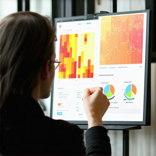 Advanced Geolocation Data Analysis for Local SEO Digital map with heat zones indicating targeted service areas