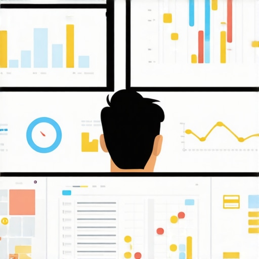 A professional analyzing maps and SEO analytics data for local search optimization