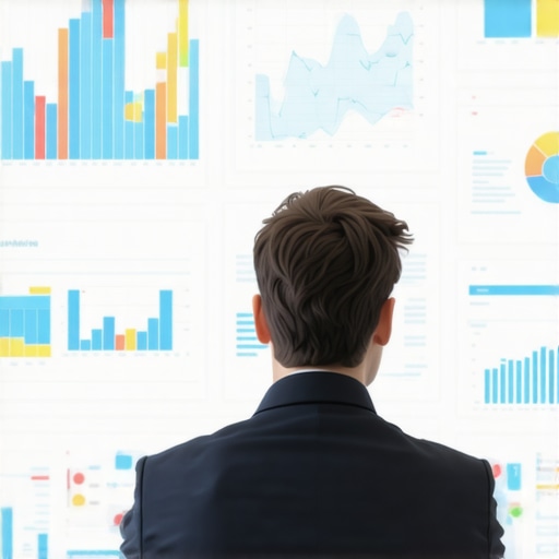 Expert analyzing local consumer data and analytics for optimizing map rankings.