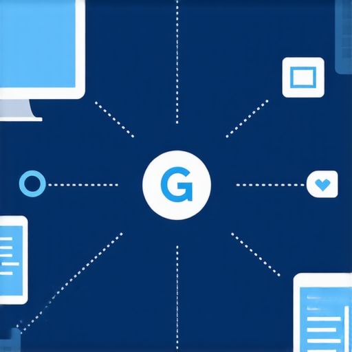 Diagram showing how various signals influence local search rankings