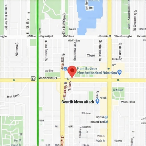 Diagram illustrating schema markup implementation for local businesses to improve map rankings.