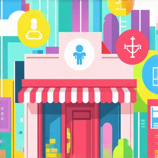 Diagram demonstrating schema markup and hyper-local signals boosting Google Maps visibility.