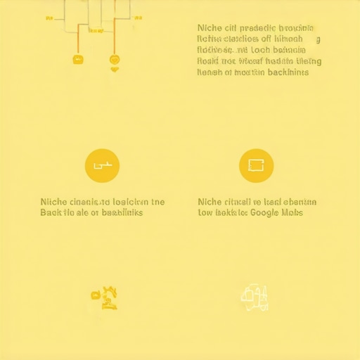 Niche Citations and Backlinks Boost Map Pack Visibility Infographic depicting how strategic citations and backlinks influence local search rankings.
