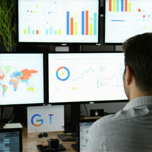 Advanced Maps SEO Analysis SEO expert analyzing local search data and maps for SEO optimization