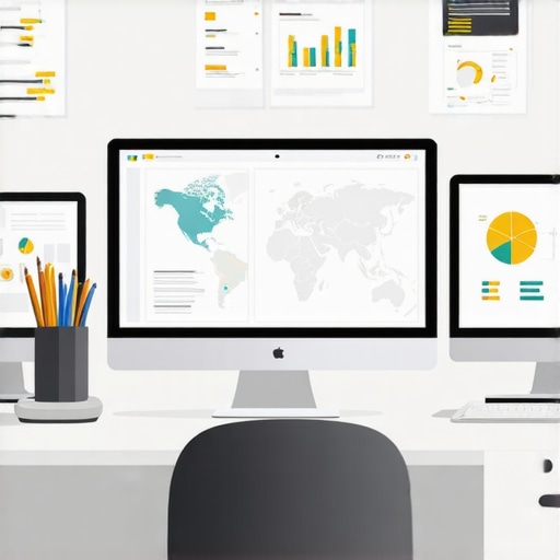 SEO analytics dashboard showing maps ranking improvements