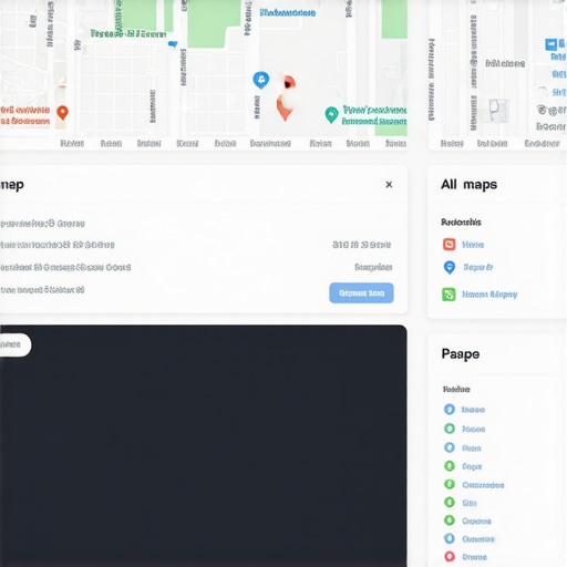 Expert local SEO dashboard with AI integration Screenshots of SEO analytics dashboard with maps rankings and AI tools