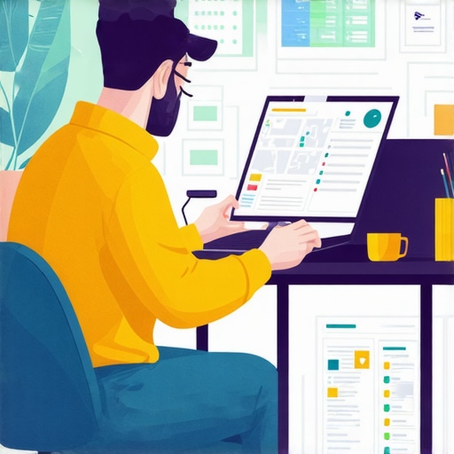 Local Business Optimization with Maps SEO Tools Business owner analyzing maps SEO data on a digital screen