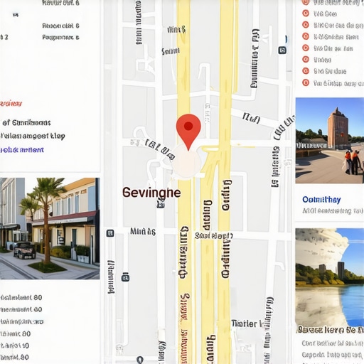 Optimized Google Maps Profile A well-optimized Google Maps business profile with user reviews and photos