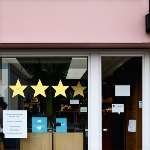 Visual representation of schema markup code embedded in a local business website