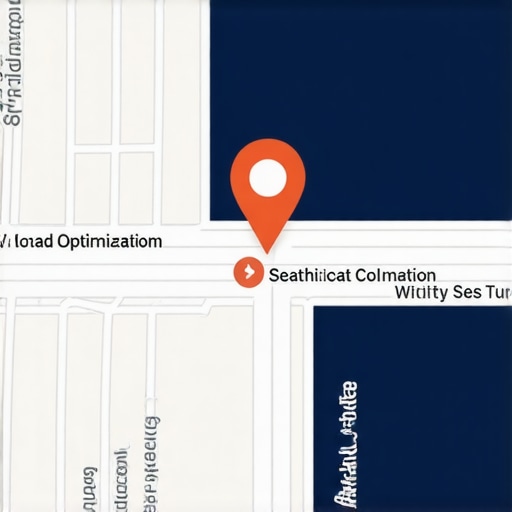 Semantic Data Layer on Digital Map Illustration of a digital map emphasizing layered semantic data points and GPS markers for local SEO