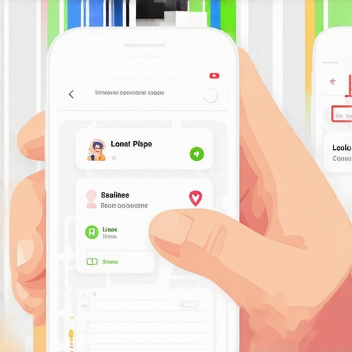 Augmented reality overlay highlighting local business promotion within a smartphone map interface.