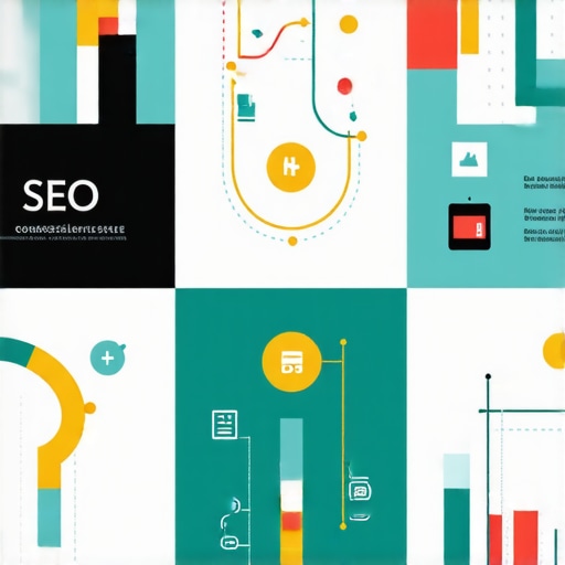 Infographic illustrating strategies for maintaining SEO visibility amidst algorithm changes.