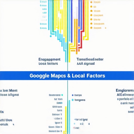 Infographic depicting emerging local SEO signals and AI-driven ranking factors
