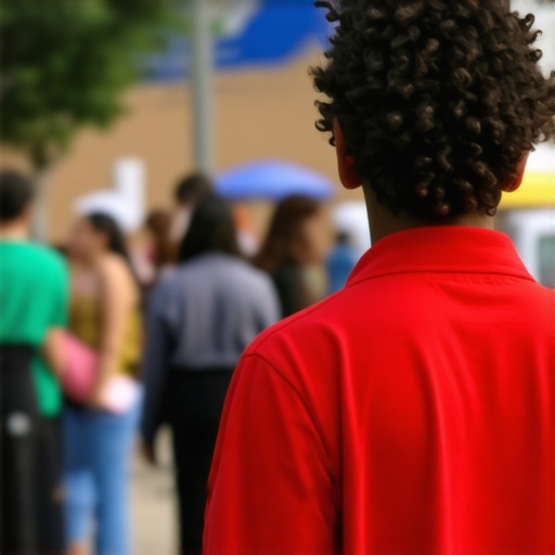 Photograph of a bustling neighborhood event showcasing local businesses and community engagement.