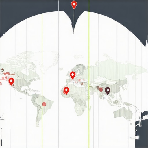 Next-Generation Map SEO Interface A digital map highlighting schema markup and local data integration