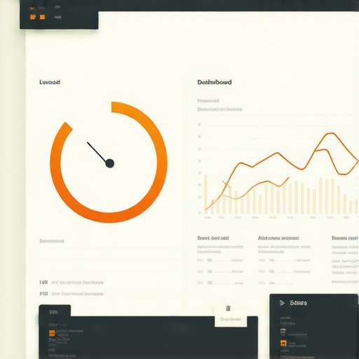 A high-tech dashboard showcasing analytics for local search signals with focus on AI and multimodal data.