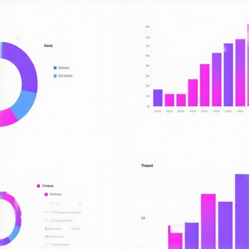 Screenshot of an AI analytics dashboard with local SEO metrics.