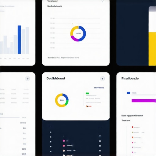 Dashboard showing user interaction analytics, dwell time, and engagement metrics for local business profiles.
