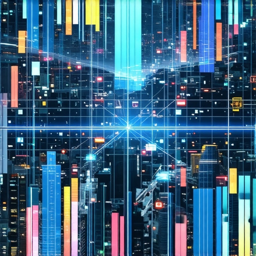 Visual representation of spatial-temporal analytics guiding local map SEO strategies.