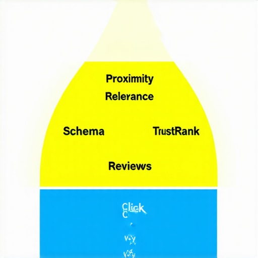 Diagram showing layers of local SEO signals from foundational to advanced in 2026.