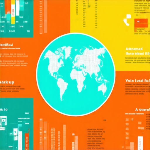 Infographic illustrating innovative maps SEO tactics like schema markup, AR, voice search, and hyperlocal data integration.