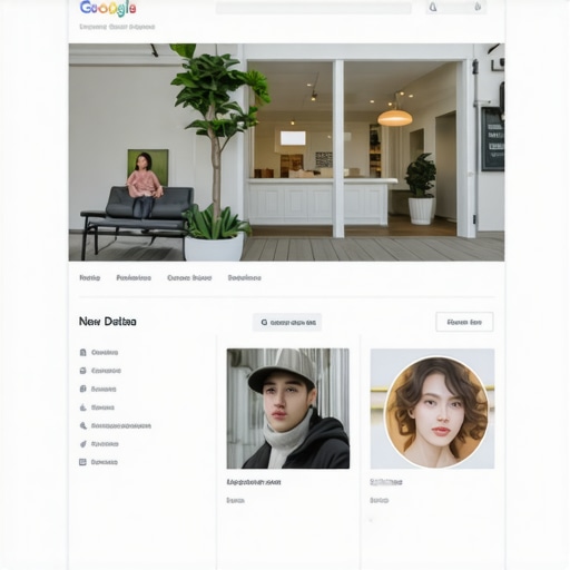 Business storefront with optimized Google My Business profile showing correct information and fresh photos.