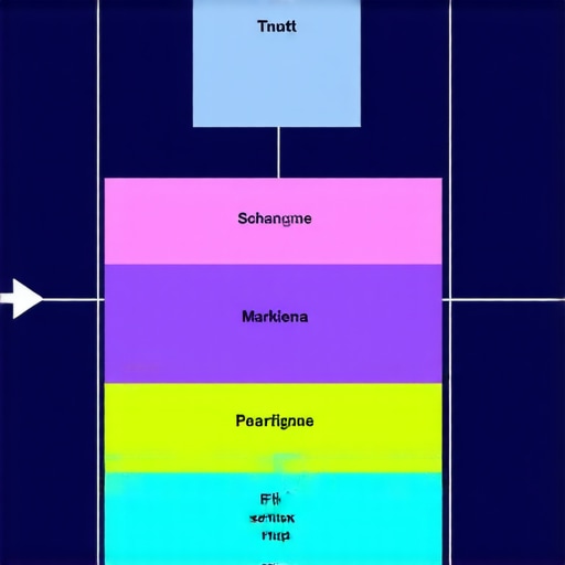 Schema Markup Structure for Local SEO Diagram showing interconnected local business schema data points for improved search relevance.