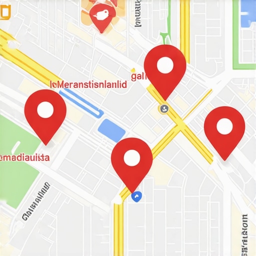 Illustration of semantic enrichment techniques applied to Google Maps listings